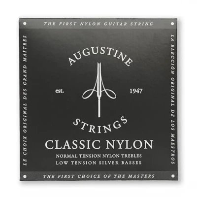 Abbildung von Klassik Gitarrensaiten Black Label Satz Regular Tension/Bassaiten Light Tension