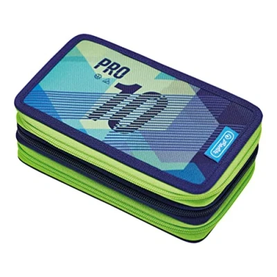 Abbildung von herlitz 50038787 31 teiliges TriCase, Green Goal, 1 Stück