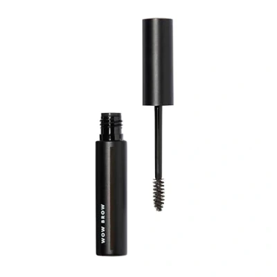 Abbildung von e.l.f. Wow Brow Gel, Volumengebendes, Aufbaubares Wachs Gel Hybrid Für Volle, Voluminös Aussehende Augenbrauen, Vegan &amp; Tierversuchsfrei, Deep Brown, 3,5 g