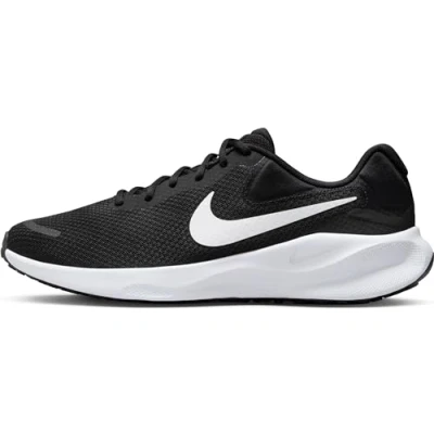 Abbildung von Nike Performance Revolution 7 Laufschuh Neutral, Herren, Größe: 47, Black/white Schuhe