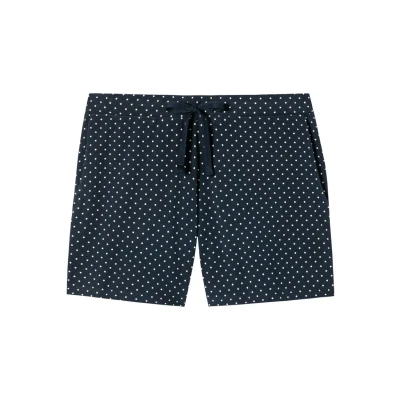 Abbildung von Schiesser MIX Relax KURZ Nachtwäsche Hose, Damen, Größe: 34, Dunkelblau gem