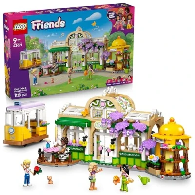 Abbildung von LEGO ® Friends 42671 Pflanzencafé und Blumenkiosk