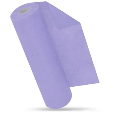 Abbildung von MODERNO Vlies Tischläufer Lila, Tischband Modern, Outdoor, Tischdeko, Partydeko für Geburtstag, Hochzeit, Festliche Dekoration, 30 cm x 25 m