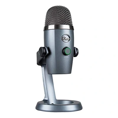 Abbildung von Blue Yeti Nano Premium USB Mikrofon für Aufnahmen, Streaming, Gaming, Podcasting auf PC und Mac, Mit VO!CE Effekten, Nieren Kugelcharakteristik, Latenzfreies Monitoring Grau