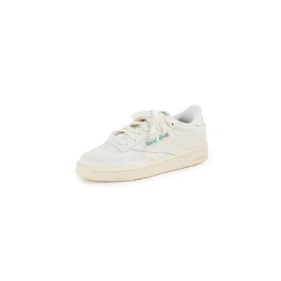 Abbildung von Reebok Classic CLUB C 85 Vintage Unisex Sneaker low, Größe: 42, Chalk/paperwhite/glen green Leder und textil