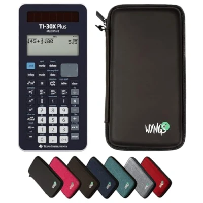 Abbildung von CALCUSO Sparpaket Schwarz mit Taschenrechner TI 30X Plus Mathprint