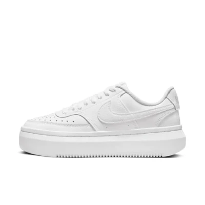 Abbildung von Nike Damen Court Vision Alta Wanderschuh, White, 36 EU
