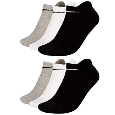 Abbildung von Nike Performance Everyday Ankle 3 PACK Unisex Sportsocken, Größe: 34 38, Black/white