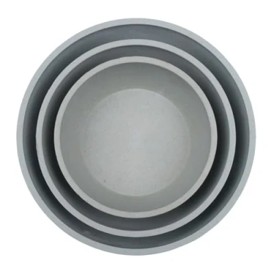 Abbildung von District 70 5347 Bamboo Hundenapf Eisblau Small: 14 x 5, 2 cm (570 ml), Small ML)