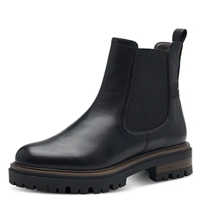 Abbildung von Tamaris Chelsea Stiefelette, Damen, Größe: 38, Black matt Schuhe
