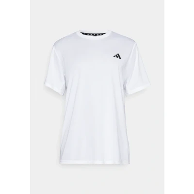 Abbildung von adidas Performance Train Essentials Training Tshirt basic, Herren, Größe: Small, White/black