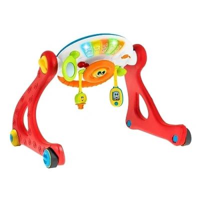 Abbildung von Chicco Grow and Walk 4in1 Baby Aktivitäts Spielzeug und Lauflernhilfe, Lernspielzeug mit manuellen Aktivitäten, Lichtern Geräuschen, Abnehmbares Elektronisches Panel 3 36 Monate