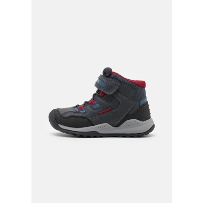 Abbildung von Geox Teram BOY ABX Stiefelette für Kinder, Größe: 30, Navy/dark red Schuhe