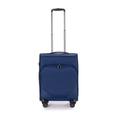 Abbildung von Stratic Mix Koffer S blue mit 4 Rollen Weichgepäck