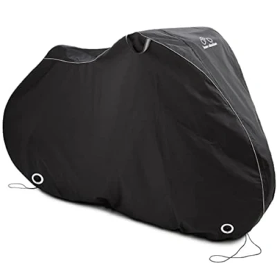 Abbildung von TeamObsidian Fahrradabdeckung wasserdichte Fahrradgarage für 3 Fahrräder Hochbelastbare Strapazierfähige Fahhrad Abdeckung &amp; Regenschutz Outdoor Fahrradschutzhülle Fahrradplane
