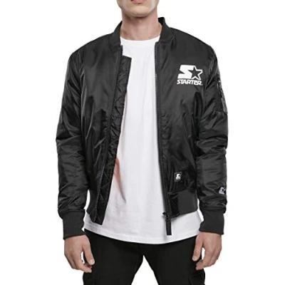 Abbildung von Starter Bomberjacke, Herren, Größe: Large, Black