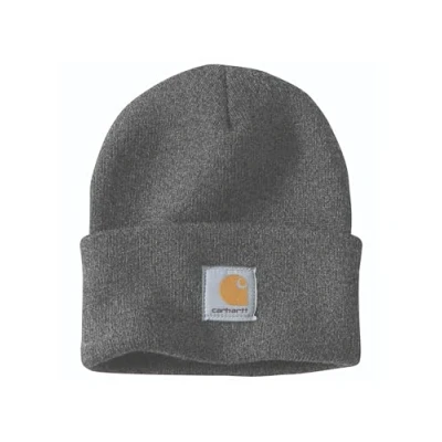 Abbildung von Carhartt, Herren, Strickmütze mit Umschlag, Kohle meliert, OS
