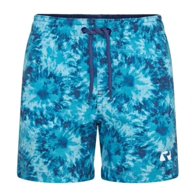 Abbildung von RIPT Jungen Essentials Quick Dry UV 50 Sonnenschutz Badeshorts Badehose, Blaue Krawattenfarbe, 11 12 Jahre