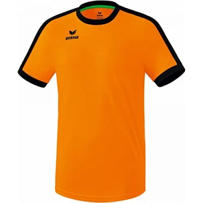 Abbildung von Erima Unisex Retro Star Trikot, New Orange/Schwarz, M EU