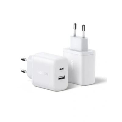 Abbildung von UGREEN USB C Ladegerät 2 Pack iPhone Schnellladegerät Ports Netzteil PD 20W Adapter Stecker für 16, 16 Pro Max, 15, 14, 13, 12, iPad, Galaxy S24, S23, Pixel 9