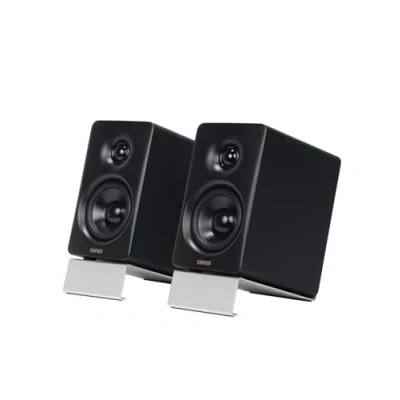Abbildung von Edifier M60 Multimedia Lautsprecher Bluetooth 5.3, 66W RMS, Hi Res Audio &amp; Wireless Audio, LDAC, 3&quot; Mittelbass 1&quot; Hochtöner, USB C Aux Eingänge, Kompakter Desktop Schwarz