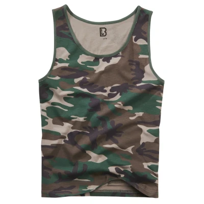 Abbildung von Brandit Top, Herren, Größe: 4XL, Woodland