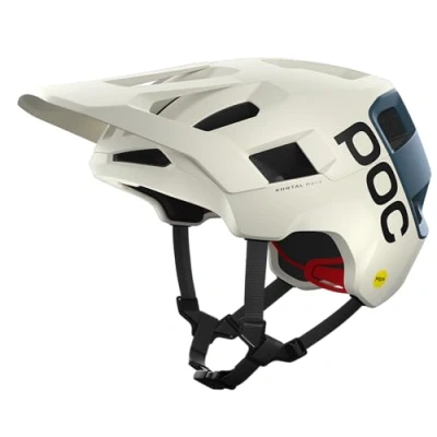 Abbildung von POC Unisex Erwachsene Kortal Race MIPS Helm, Selentine Off White/Calcite Blue Matt, S (51 54cm)