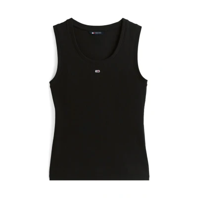 Abbildung von Tommy Jeans Essential TANK Top, Damen, Größe: 44, Black