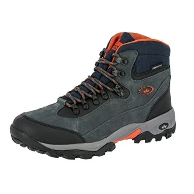 Abbildung von Lico Herren Milan Trekking &amp; Wanderstiefel, Anthrazit Orange, 49 EU