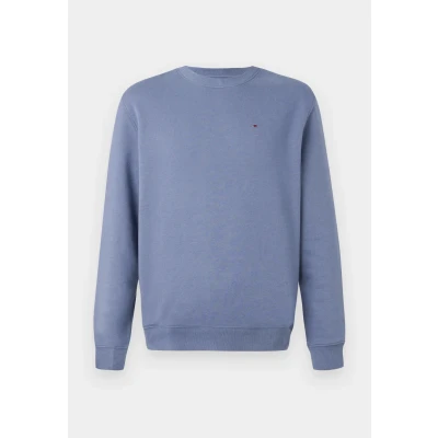 Abbildung von Tommy Jeans FLAG CREW Sweatshirt, Herren, Größe: 48, Blue moment