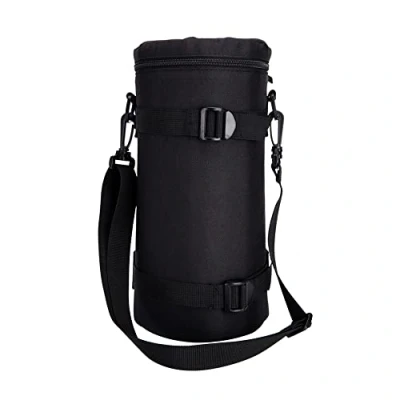 Abbildung von JJC Deluxe Lens Pouch Objektivtasche für Canon RF 800mm F11 is STM, Tamron 150 600mm, AF S NIKKOR 200 500mm F5.6E ED VR passt Objektiv Durchmesser &amp; Höhe unter 125 x 290mm