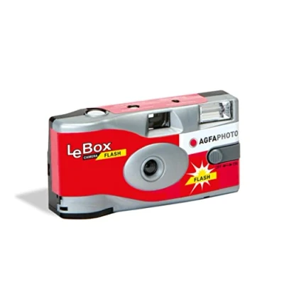 Abbildung von Agfa LeBox 400 27 Flash Einwegkamera, 1 Stück