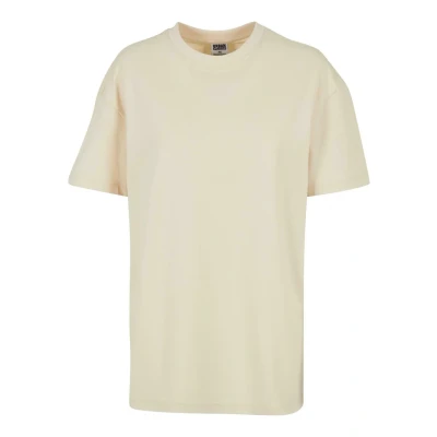 Abbildung von Urban Classics Boyfriend TEE Tshirt basic, Damen, Größe: 3XL, Whitesand