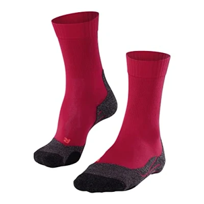 Abbildung von FALKE Damen Wandersocken TK2 Explore Cool W SO Funktionsgarn antiblasen dick 1 Paar, Rot (Rose 8564), 37 38