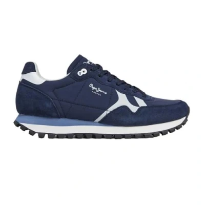 Abbildung von Pepe Jeans Briton Sneaker low, Herren, Größe: 43, Navy Schuhe