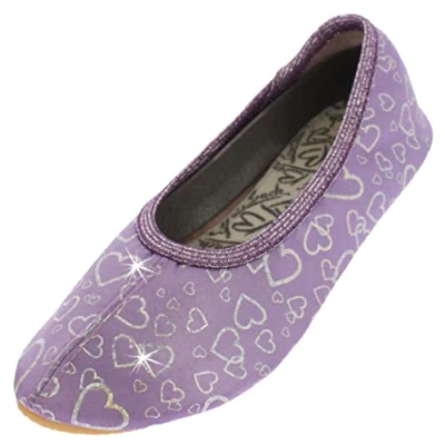 Abbildung von Beck Mädchen Deluxe Hausschuh, Violett, 31 EU