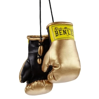 Abbildung von BENLEE Rocky Marciano Unisex Miniature Boxing Gloves, Gold, Einheitsgröße EU