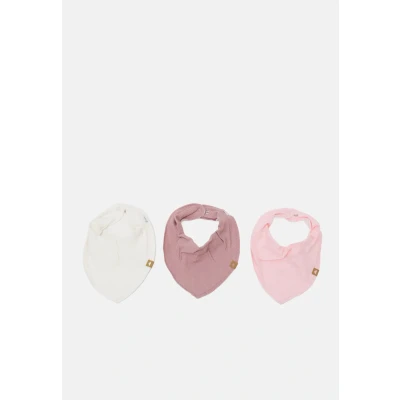 Abbildung von Name it Nbnyvetti Scarf BIB Unisex 3 PACK Lätzchen für Kinder, Größe: One Size, Parfait pink/deauville mauve/jet stream