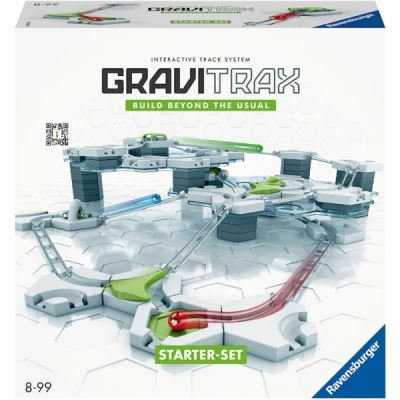 Abbildung von GraviTrax Starter Set Bausystem für Kugelbahnen, über 120 Teile, ab 8 Jahren