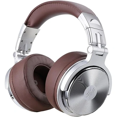 Abbildung von OneOdio Over Ear Kopfhörer Geschlossene Studiokopfhörer mit Kabel, Mikrofon,Share Port, Protein Leder Ohrmuscheln für Podcast, Recording, Monitoring PC TV Adapter Frei Stereo DJ Headphones