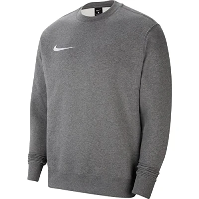 Abbildung von Nike Jungen Y Nk Flc Park20 Crew Sweatshirt, Holzkohle Heathr / White, 158 170 EU