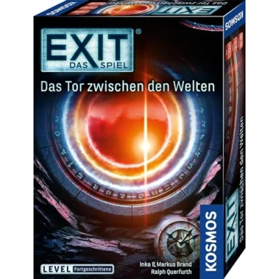 Abbildung von KOSMOS 695231 EXIT® Das Spiel Tor zwischen den Welten, Level: Fortgeschrittene, Escape Room Spiel, EXIT Game für 1 4 Spieler ab 12 Jahre, einmaliges Gesellschaftsspiel