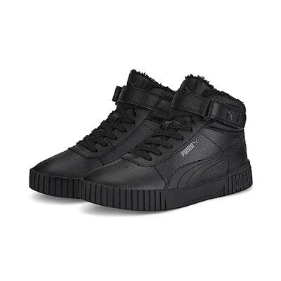 Abbildung von Puma Damen Carina 2.0 Mid WTR Sneaker, Schwarz (Puma Black Dark Shadow), 41 EU