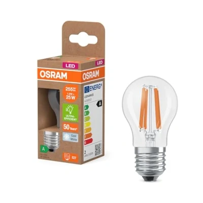 Abbildung von OSRAM LED Leuchtmittel Tropfen E27 1,2W Filament 4000K 255lm