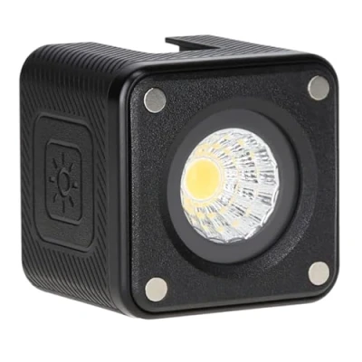 Abbildung von Rollei Lumis Solo 2 LED Würfel. Kleiner Würfel inkl. Farbfilter für den Einsatz unterwegs. Optimaler Lichtgeber das Filmen mit dem Smartphone.