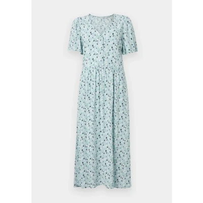 Abbildung von Marc O&#039;Polo Denim Freizeitkleid, Damen, Größe: XXS, Light blue/multi coloured