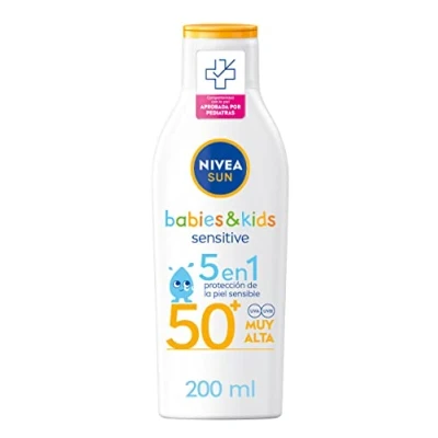 Abbildung von NIVEA SUN Kids Sensitive Protect &amp; Play Kindersonnen creme