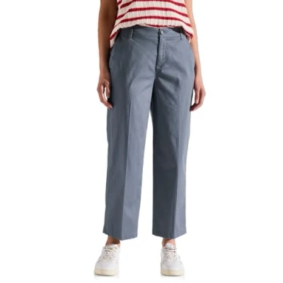 Abbildung von STREET ONE Damen A379076 Straight Leg Chino, Velvet Sky Blue, 40W x 28L