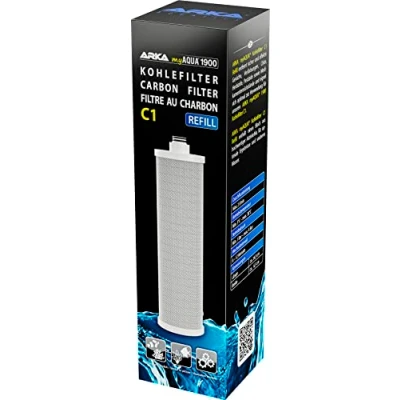 Abbildung von ARKA myAQUA 1900 Kohlefilter C1 Nachfülleinheit Filtert Schmutzpartikel und Verunreinigungen, sorgt für reines Wasser in Aquarien.