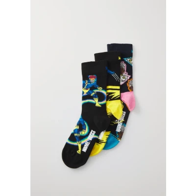 Abbildung von Happy Socks MARVEL GIFT SET Unisex 3 PACK Socken, Größe: 41 46, Yellow